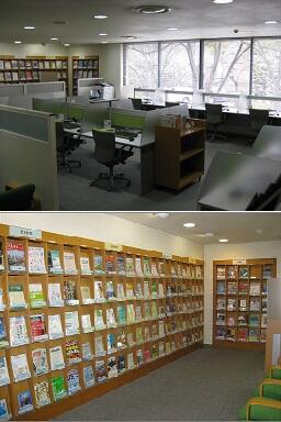 1階フロア 学習院女子大学図書館 学習院女子大学